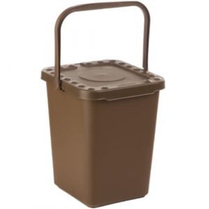 Ecoplast, Poubelle pour tri s&eacute;lectif, ouverture &agrave; livre, flexible et ind&eacute;formable, r&eacute;sistant &agrave; toutes les temp&eacute;ratures, int&eacute;rieur et ext&eacute;rieur, plus de 80% plastique recycl&eacute;, fabriqu&eacute; en Italie