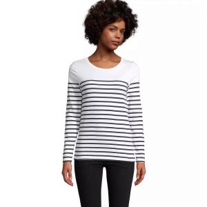 Sol's T-shirt manches longues femme Matelot