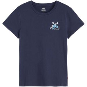 Levi's The Perfect Tee T-Shirt, Vicki Floral BW Embr, S Femmes