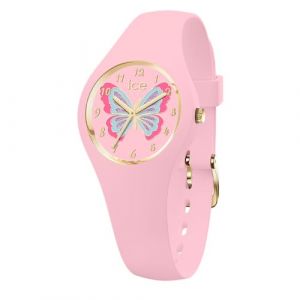 Image de ICE-WATCH - ICE Fantasia Butterfly Rosy - Montre Rose pour Fille avec Bracelet en Plastique - 021954 (Extra Small)