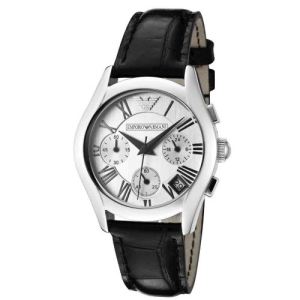 Emporio Armani AR0670 - Montre pour femme avec bracelet en cuir