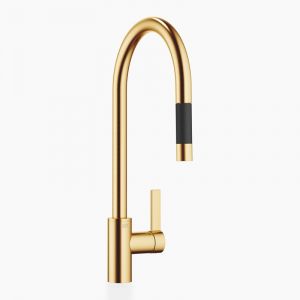 Dornbracht Tara Ultra Mitigeur de cuisine pivotant, avec douchette extractible, 33870875-28,