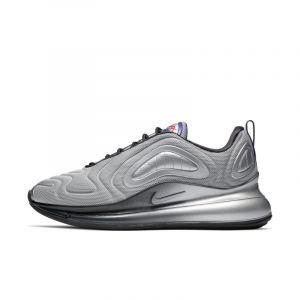 Nike AIR Max 720, Chaussure de Course Homme, Metallic Silver Off Noir Cosmic Clay, 41 EU