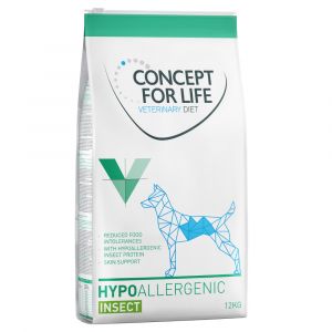 Image de Lots économiques Concept for Life Veterinary Diet 2 x 12 kg Hypoallergenic insectes (2 x 12 kg)