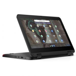 Lenovo Chromebook 500e Gen 3 11,6" Ecran tactile Intel Celeron 8 Go RAM 64 Go SSD Noir Reconditionn&eacute; Grade B