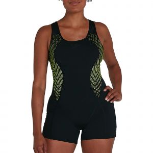 Image de Speedo Women's Racerback Legsuit - Maillot de bain taille 46, noir