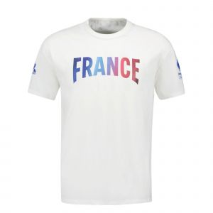 Le Coq Sportif Tee-shirt à manches courtes homme village équipe de france olympique