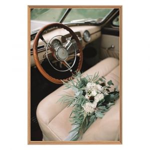 Ceanothe Tableau mural encadré bucolique 65x97 cm