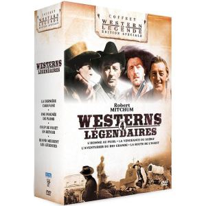 Robert Mitchum : 4 westerns l&eacute;gendaires