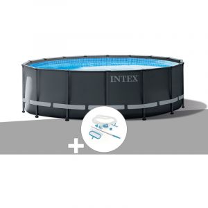 Image de Intex Kit piscine tubulaire Ultra XTR Frame ronde 5,49 x 1,32 m + Kit d'entretien