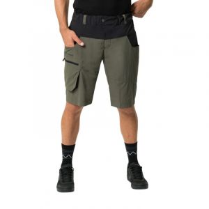 Vaude Short Qimsa pour Homme Pantalon, Kaki