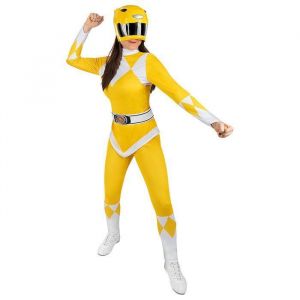 D&eacute;guisement Power Ranger Jaune - Funidelia- 118781- D&eacute;guisement femme et accessoires Halloween carnaval et Noel