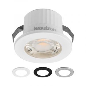 Braytron - Mini spot led rond 3 couleurs 3W 6500K IP54