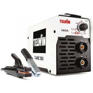 Telwin T- Arc 150 230V Poste de Soudage a Electrode MMA avec accessoires de soudage, 130A