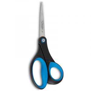 3 Claveles 440 Ciseaux De Cuisine 8 Pouces, Manche Soft Grip - 00440