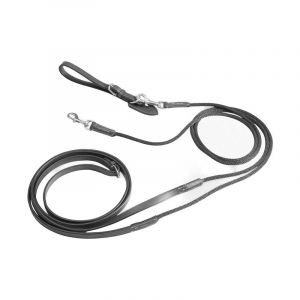 Eric Thomas Sangle pour cheval rênes allemandes cuir/corde pro