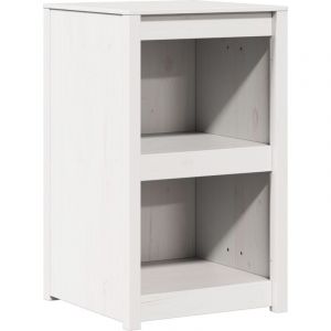 VidaXL Cabinet de cuisine extérieur blanc 55x55x92 cm en bois massif