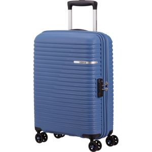 American Tourister Travel Suitcase - Liftoff spinner 55/20 (bagage à main) Expandable - Coronet Blue - 2.2 kg