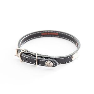 Martin Sellier Collier avec plaque - Noir