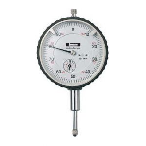 Forum Comparateur de pr&eacute;cision, prot&eacute;g&eacute; contre les chocs, &Oslash ext&eacute;rieur : 58 mm, Lecture 0,01 mm, Plage de mesure 10 mm, 1 tour d'aiguille : 1,0 mm