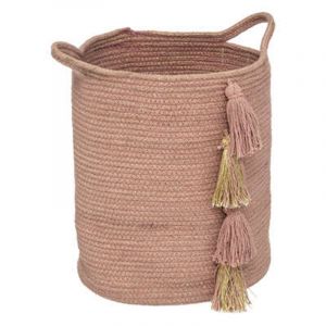 Panier Enfant Déco "Il Était une Fois" 34cm Rose Prix