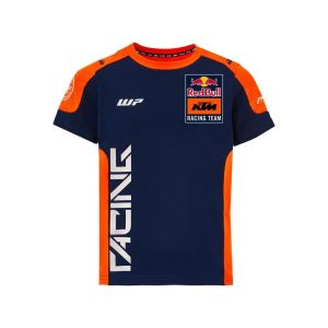 Red Bull T-Shirt Rb Ktm Replica Team Moto Gp Officiel - Enfant - Bleu Orange