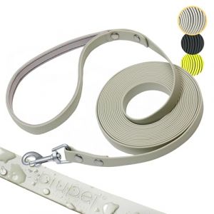 Longe pour Chien - PiuPet - 20m - Hydrofuge - Confortable - Mousqueton 360&deg;