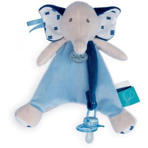 Babynat ' Edgar et Eglantine - Doudou attache sucette Edgar 20 cm