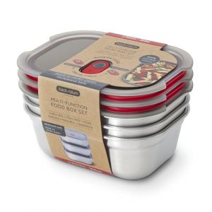 Image de Black+Blum Lot de 3 boites repas