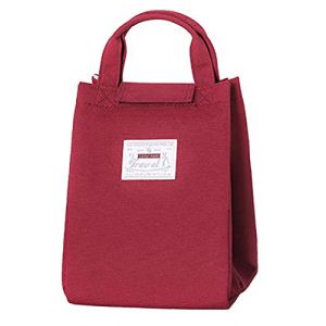 Image de Novago Sac Pique-nique, sac repas, sac d&eacute;jeuner,mini glacier Isotherme Imperm&eacute;able Pliable