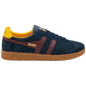 Gola Baskets basses Hurricane en cuir Bleu - Couleur Bleu - Taille 40