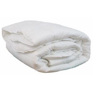 Linandelle Couette blanche synth&eacute;tique 550gr hiver OLYMPE - Blanc - 240x280 cm
