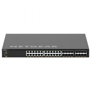 NetGear M4350-32F8V - Commutateur - C3 - Géré - 32 x 10 Gigabit SFP+ + 8 x 25 Gigabits SFP28 - flux d'air de l'avant vers l'arrière - Montable sur rack