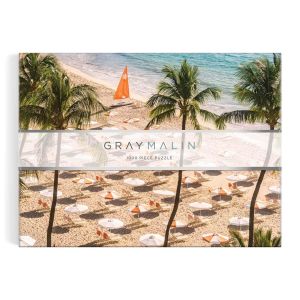Galison Puzzle 1000 pièces : Gray Malin, Le Beach Club