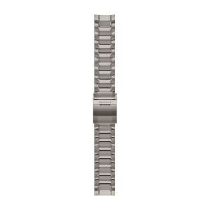 Garmin Bracelet de montre renforcé avec maillons en flèche et fermoir à boucle déployante Quickfit 22