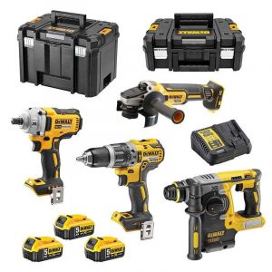 Dewalt Pack 4 outils DCK428P3T 18V Li-Ion (3x5Ah)