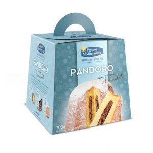 Piaceri mediterranei pandoro crema al cioccolato 700 g
