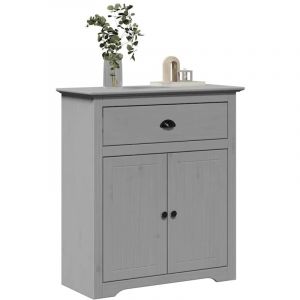 VidaXL Armoire de couloir bodo gris 80x35x90 cm