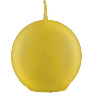 Ruedelafete Bougie Boule 6cm diam, métal Or