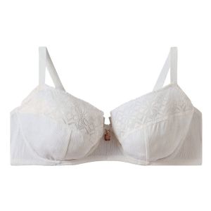Soutien-gorge &agrave; armatures grand maintien ivoire Palanquin blanc