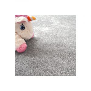 Décoweb Moquette chambre ou salon - Select - Gris - Rouleau de 4m x 1m