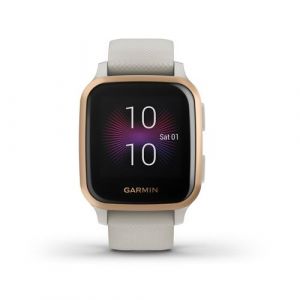 Garmin Venu SQ MusicLight sable / Rose doré - Montre sport