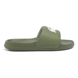 Lacoste Tongs Hommes - Kaki, Blanc