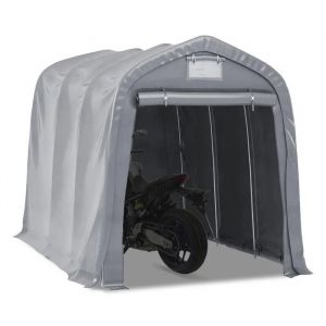 Garage Tente Moto Mg1 Housse Tente Universel 1,6x2,4m Pvc Gris