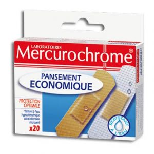 Image de Mercurochrome Pansement classique - Boîte de 20