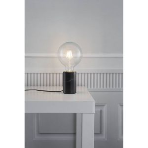 Image de Nordlux Lampe de table LED E27 40 W EEC: selon lampoule (A++ - E) Siv 45875003 noir