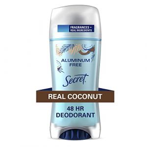 Secret Aluminum Free Deodorant, Rosewater