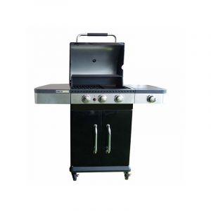 Image de Garden Max FIDGI 3 - Barbecue gaz 3 brûleurs + 1 latéral