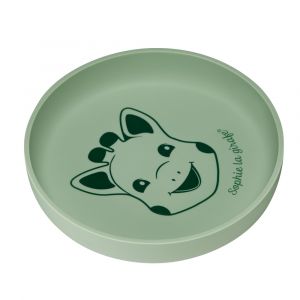 Vulli Assiette silicone Sophie la girafe Vert - Couleur Vert - Taille Taille unique