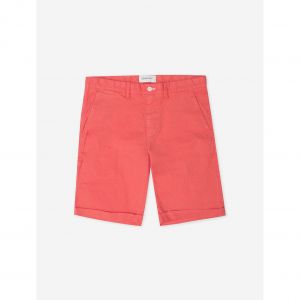 Gant (marque) Bermuda cargo slim en gabardine de coton